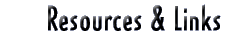 Resources & Links